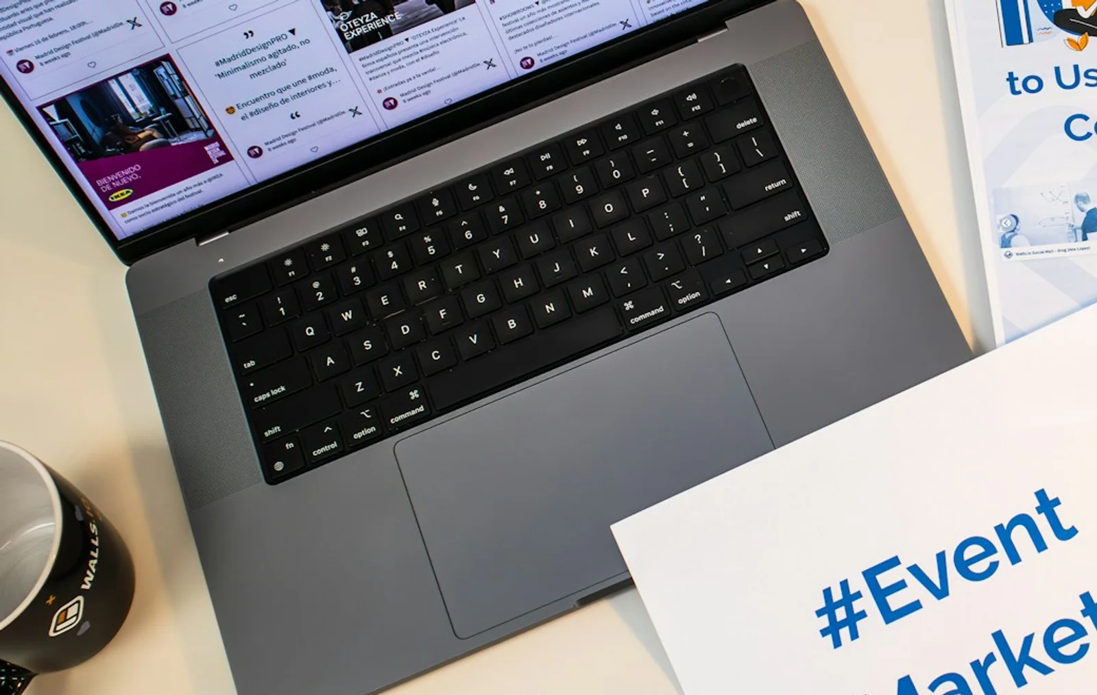 Structured buyer brief review on a laptop with notes