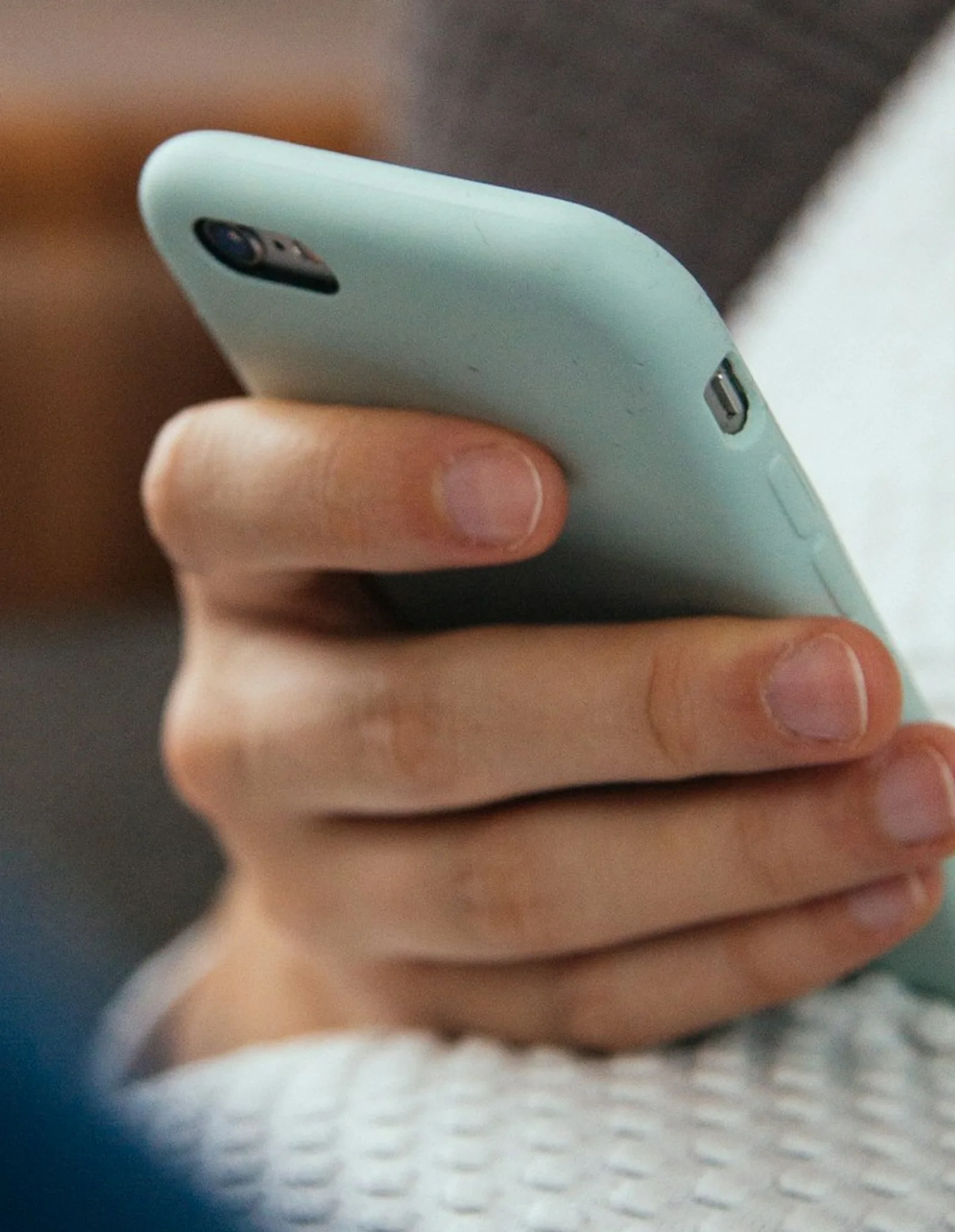 A buyer checking marketplace options on a phone
